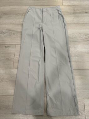 Vuori Meta Wideleg Pants Light Gray XS Tailored Trouser